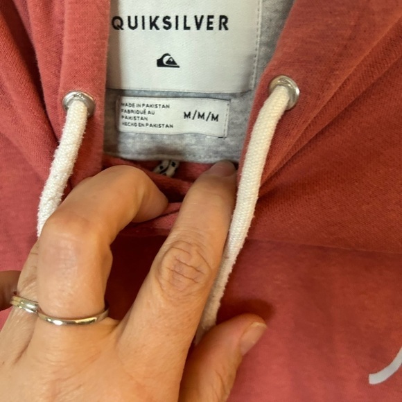Quicksilver, medium graphic pull over hoodie - Picture 4 of 7